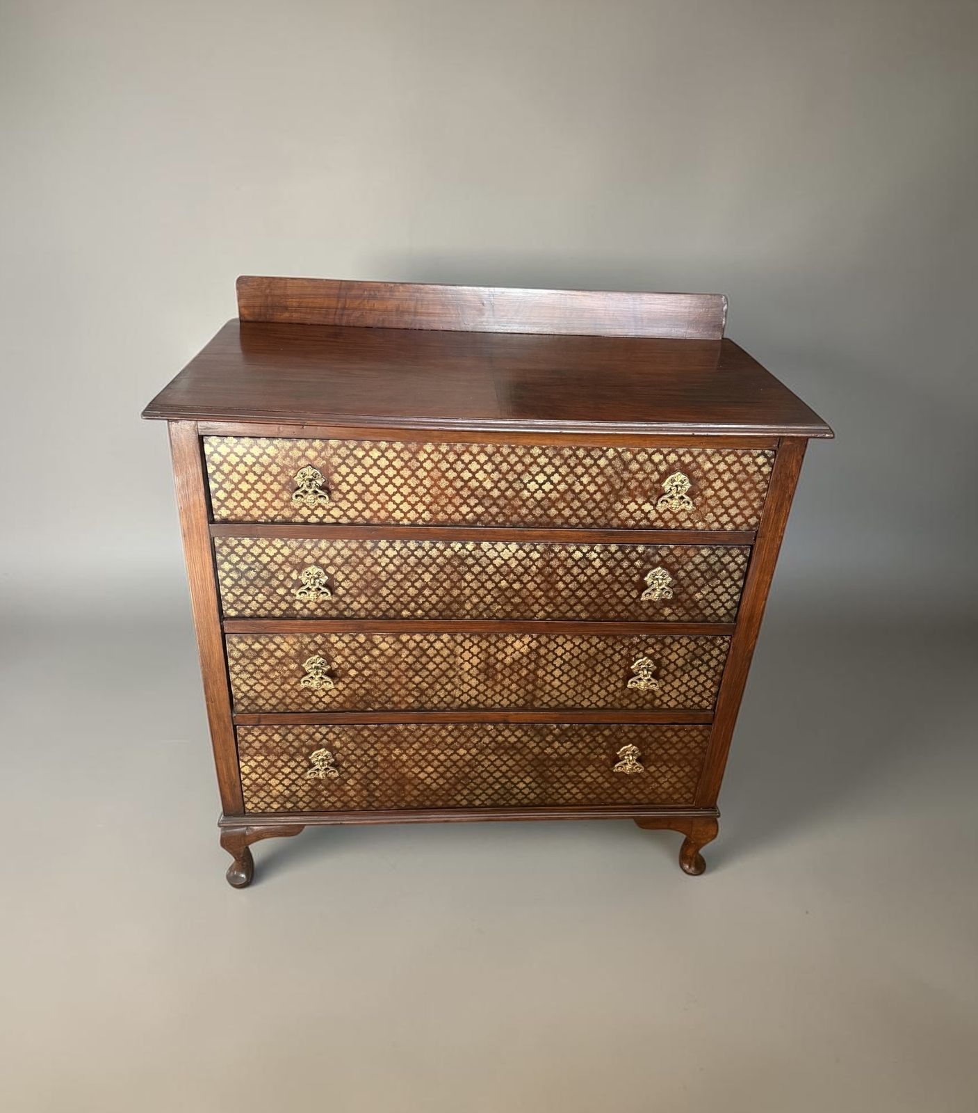 Antique Patterned Chest Of Drawers