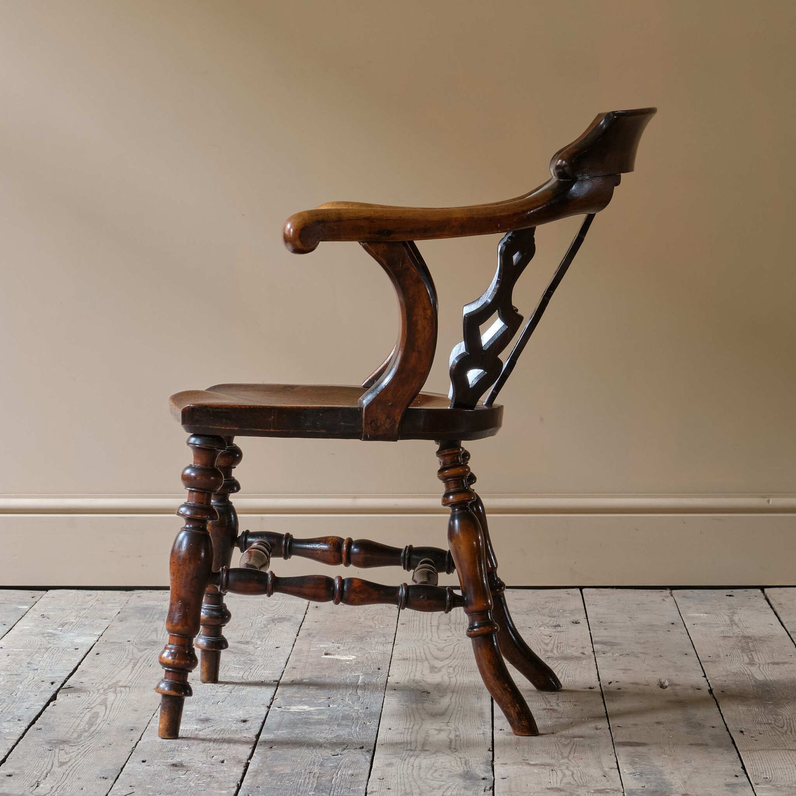 Mid 19th Century Desk Chair C1857 photo Furniture