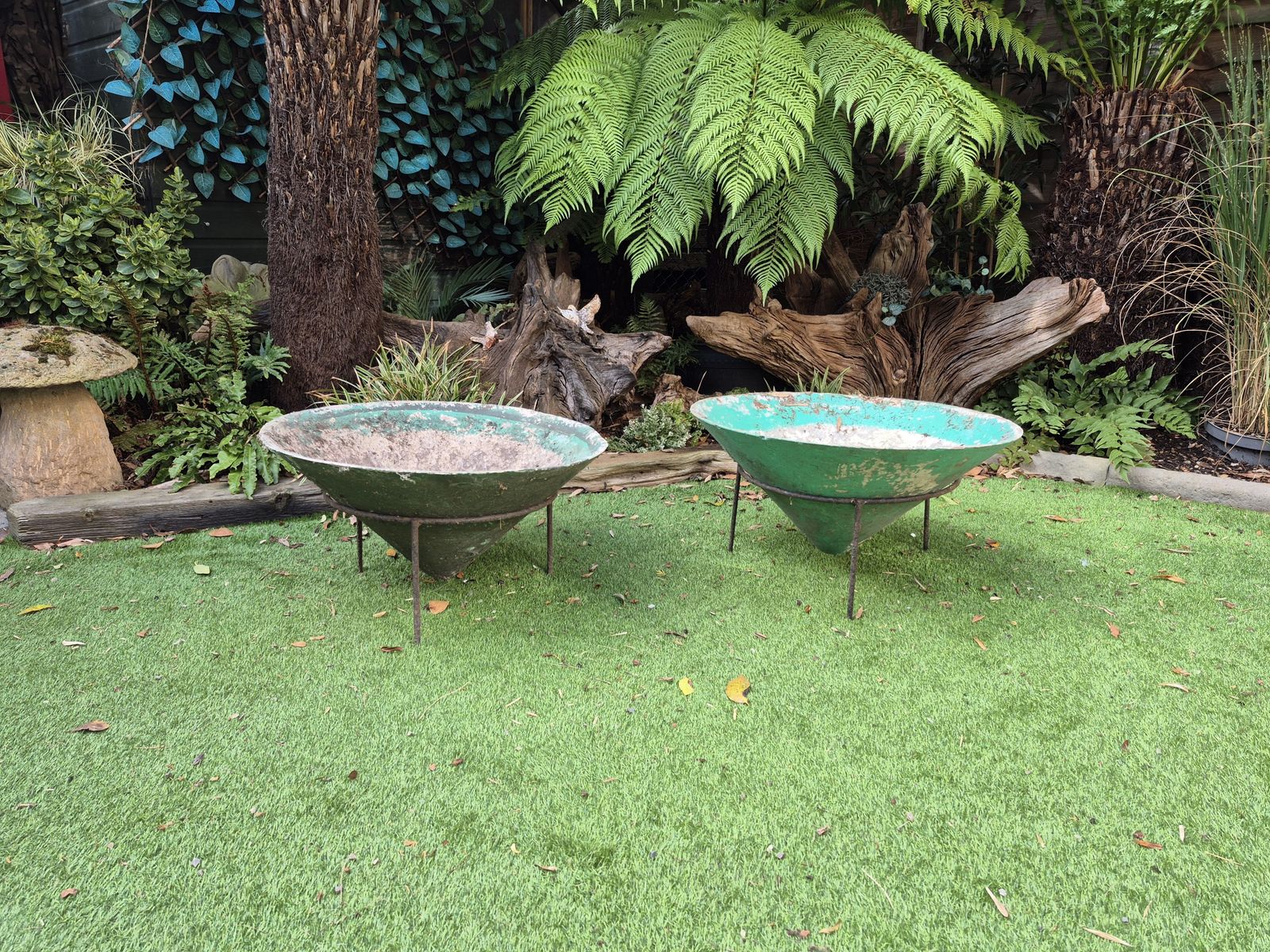 Willy Guhl Florastone 1960s Planters