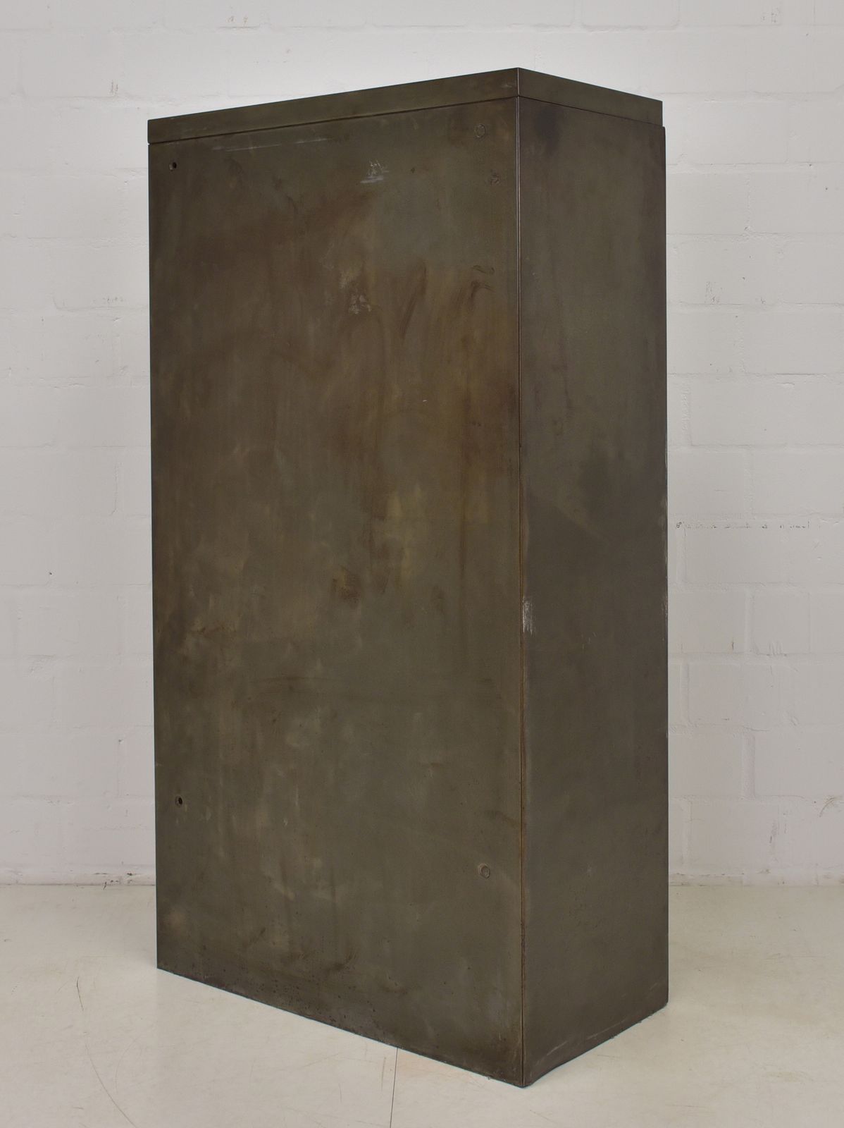 722.0 Vintage! Card Filing Cabinet, Metal Cabinet, Drawer Cabinet, Green, Shoe Cabinet, Office photo