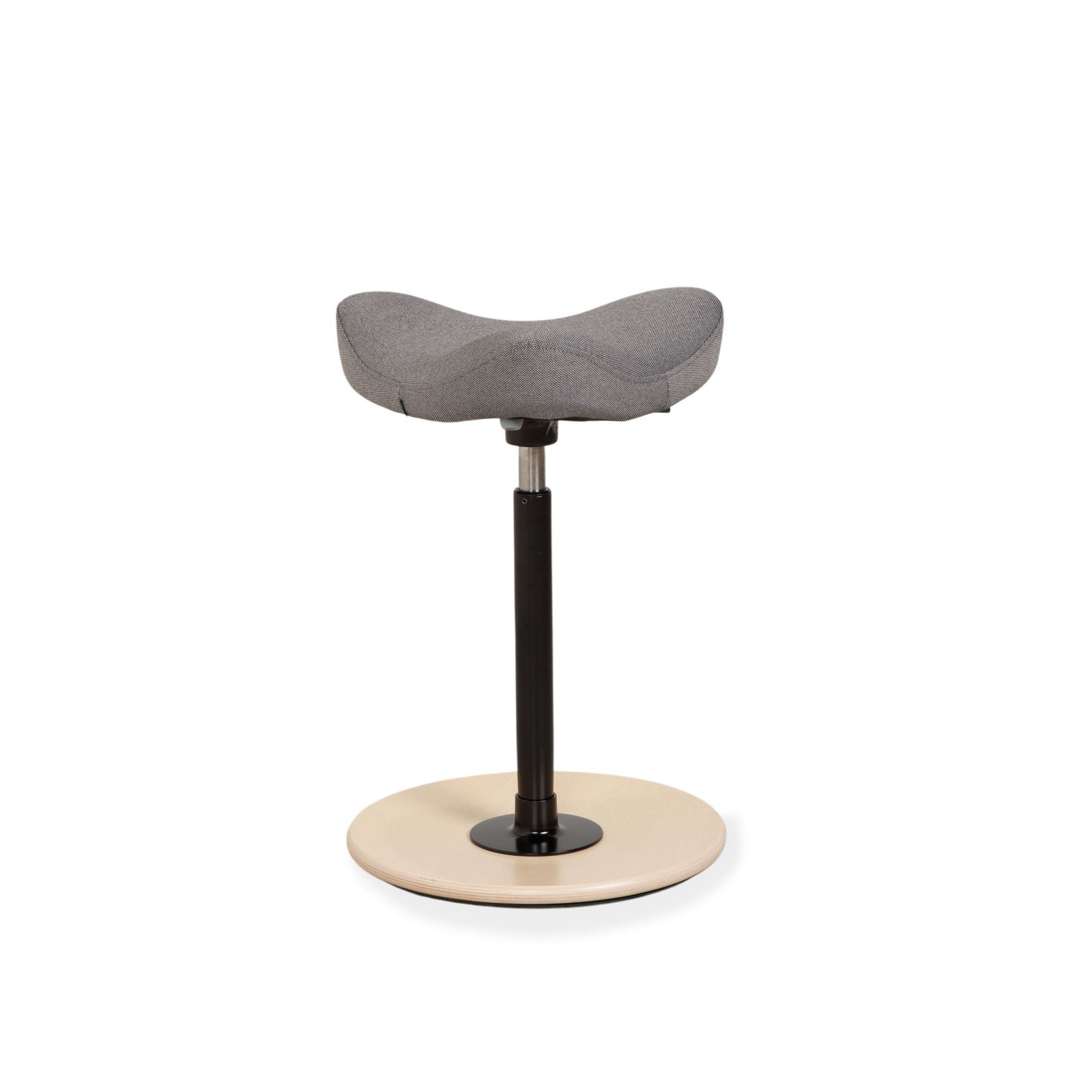 Varier Move Sit Stand Grey Revive 164 Base Natural Brown Ash Wood Office Chair By Per øie photo vintage