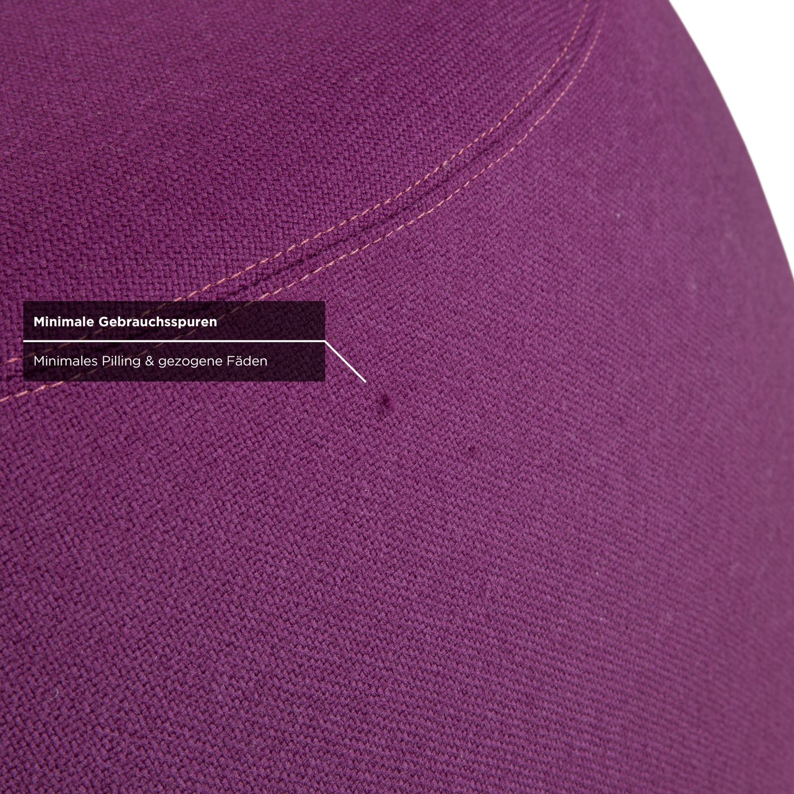 B&B Italia Fat Fabric Violet Purple Wine Stool Reupholstery (Sidro 2059601) photo Meubels