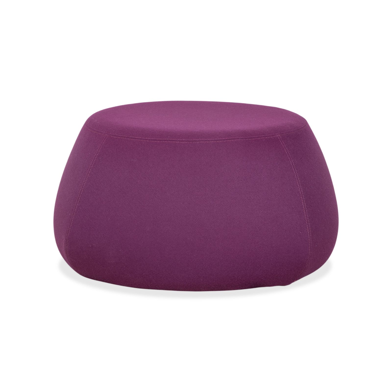 photo furniture B&B Italia Fat Fabric Violet Purple Wine Stool Reupholstery (Sidro 2059601)