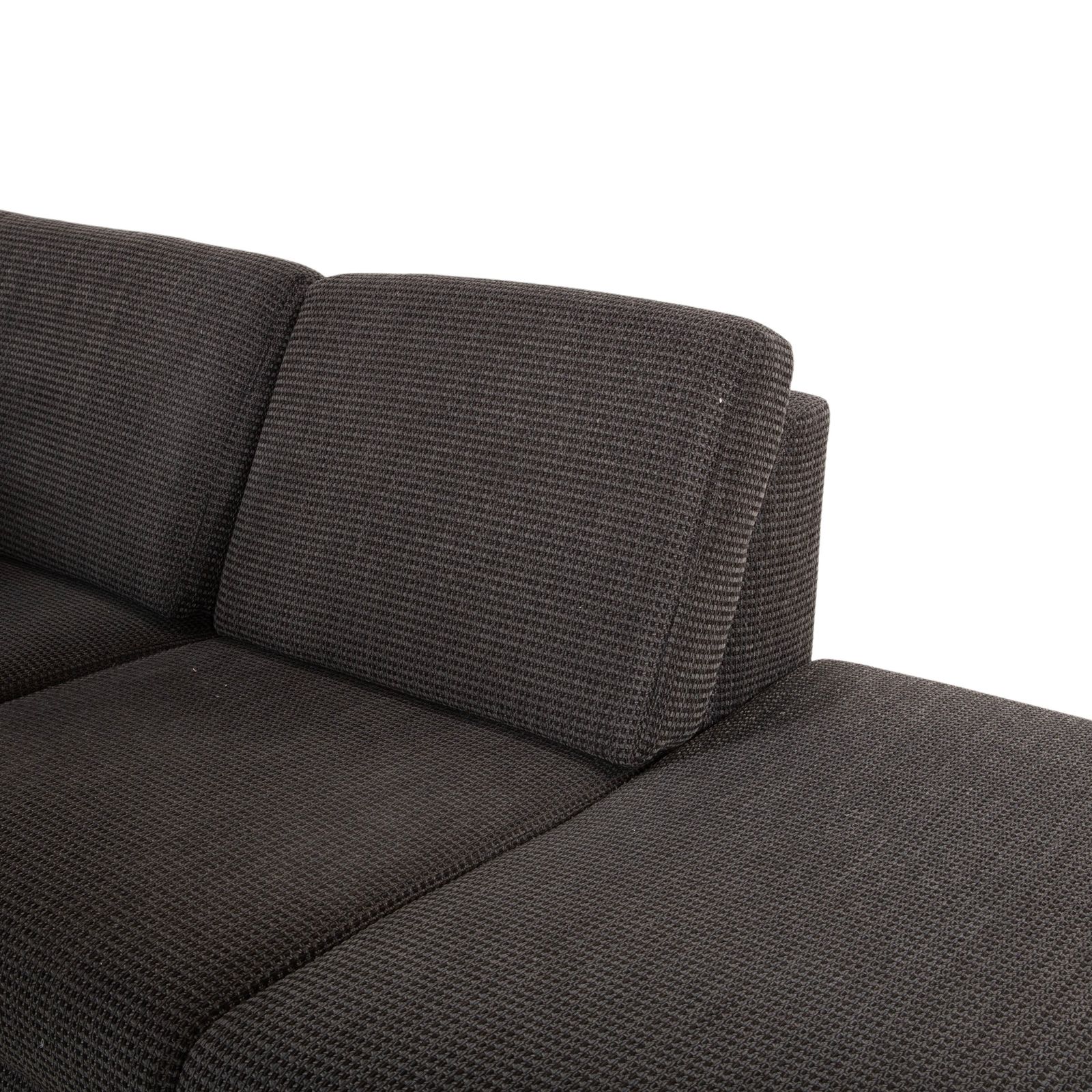 Ewald Schillig Flex Plus Stof Hoekbank Grijs photo for sale