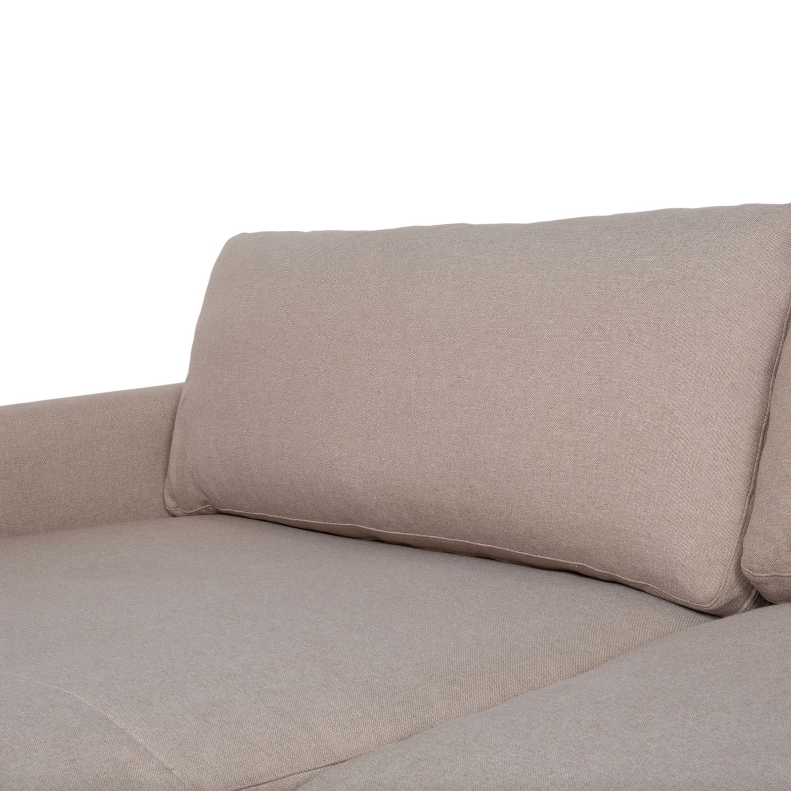 Canapé d'angle Bolia Veneda en tissu, crème beige photo 3688.0