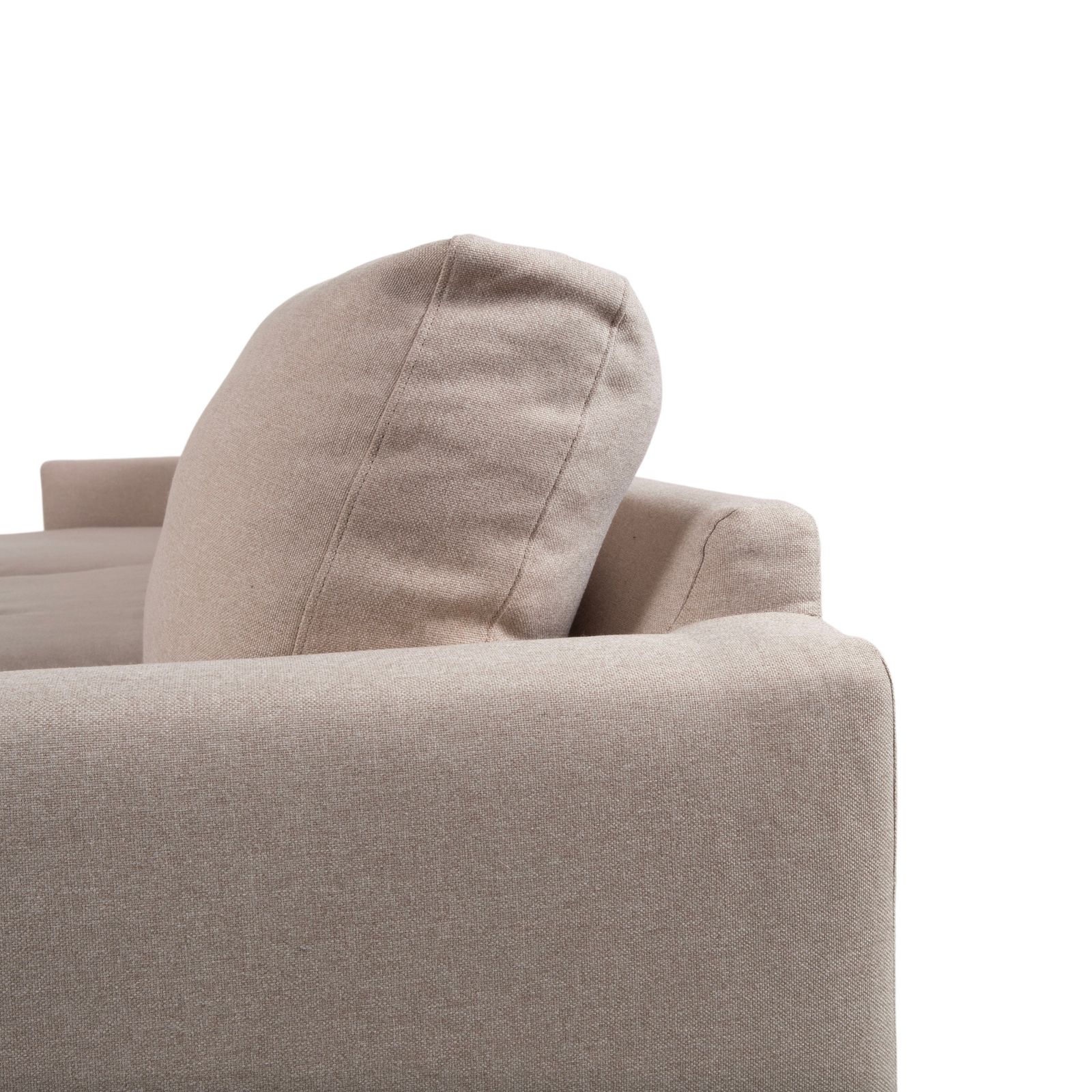 Canapé d'angle Bolia Veneda en tissu, crème beige photo buy