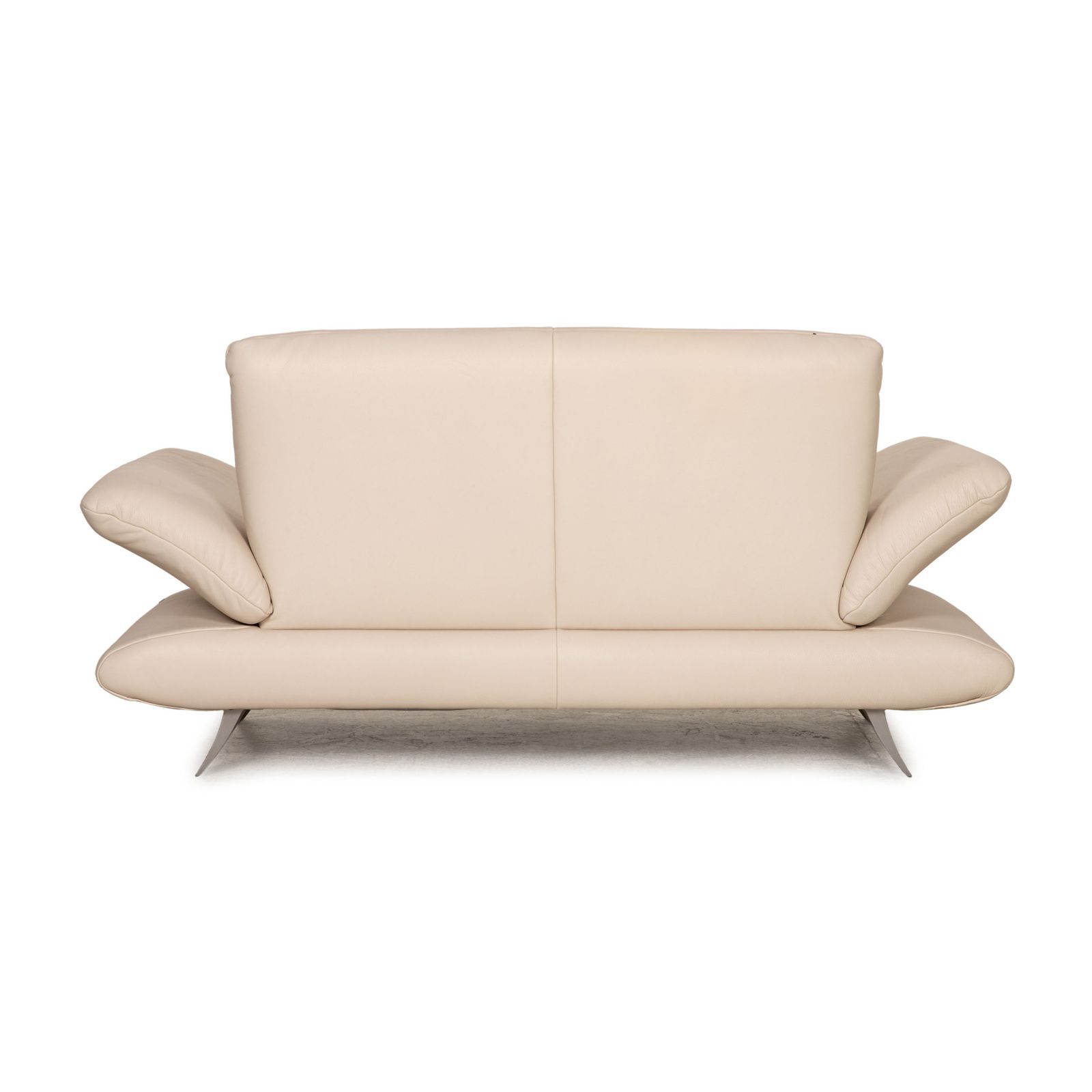 Mobilier Canapé 2 places Koinor Rossini en cuir crème photo