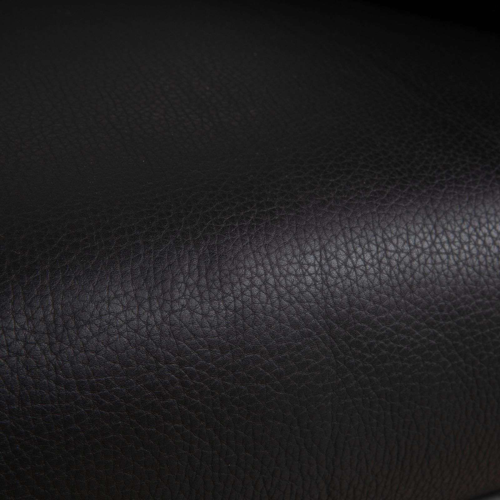 Fauteuil Walter Knoll Jason en cuir nappa noir, structure en métal photo Mobilier