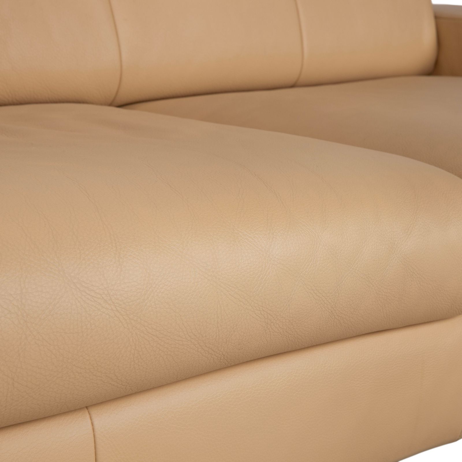 Rolf Benz AK 644 tweezitsbank leer crème beige photo for sale