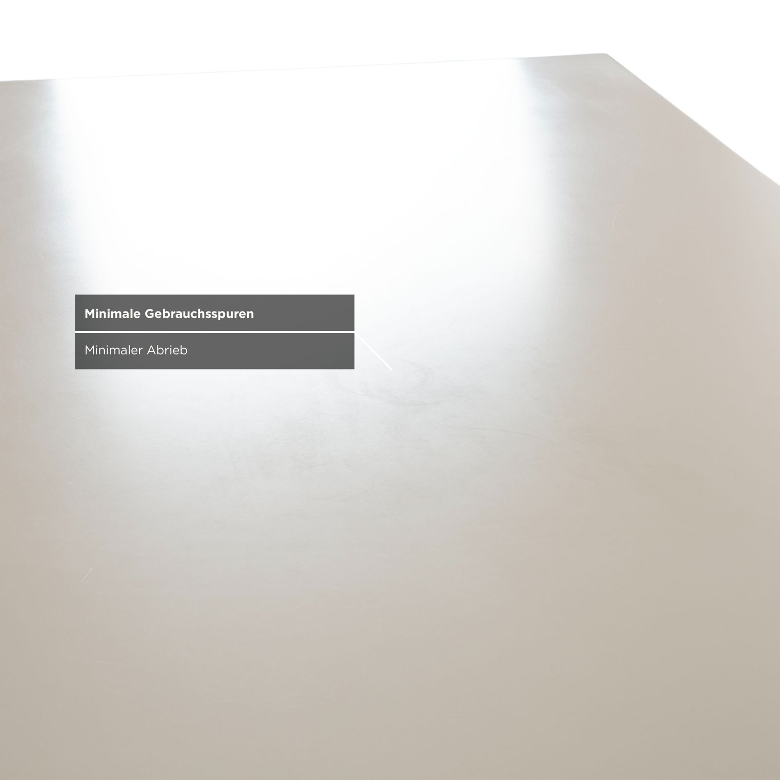 Table à manger Musterring en bois, crème beige, salle à manger photo vintage