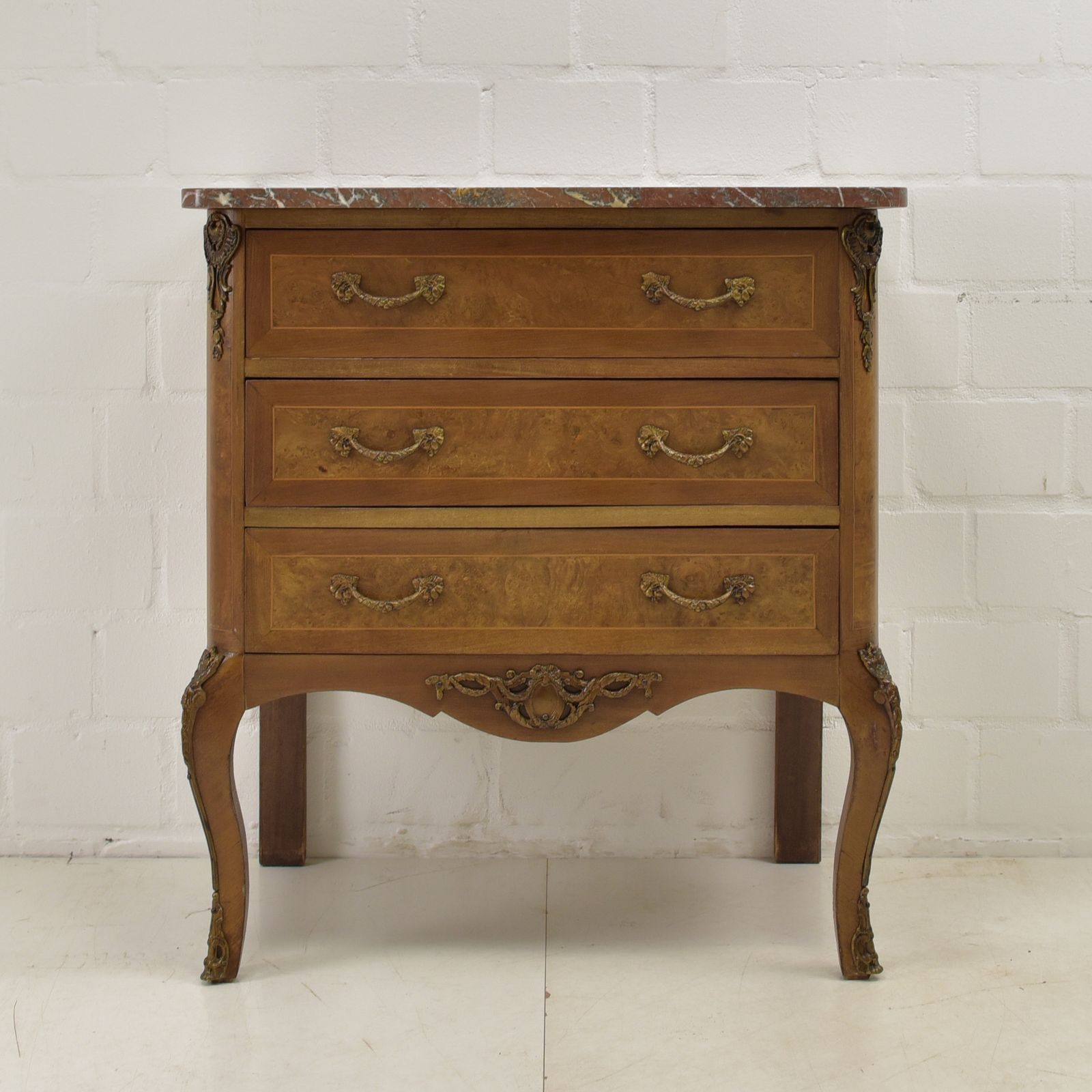 Antique! Small Restored Mahogany Chest Of Drawers, Narrow photo furniture