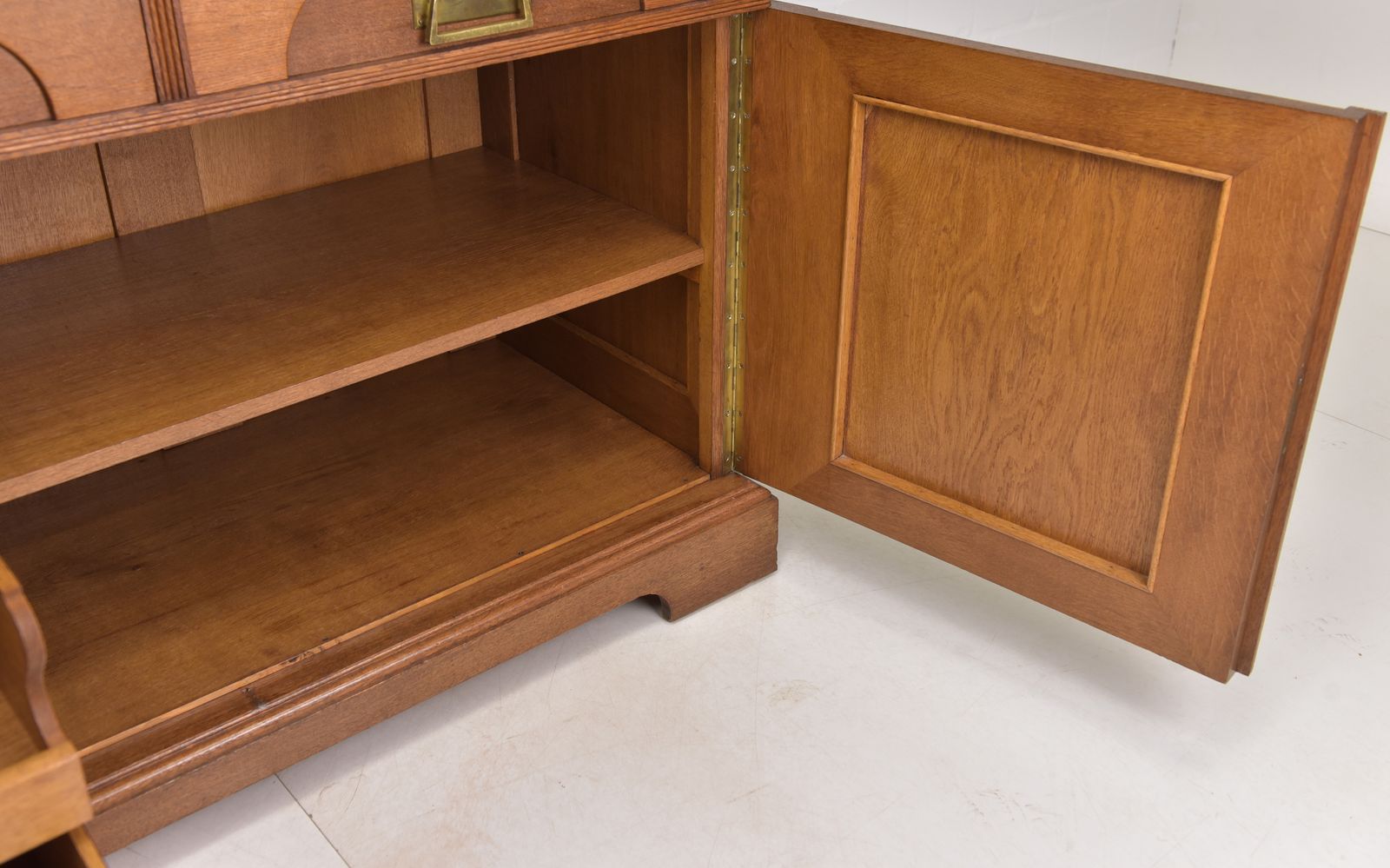 Antique! Restored Art Nouveau Oak Sideboard, Chest Of Drawers, Cabinet photo 1128.0