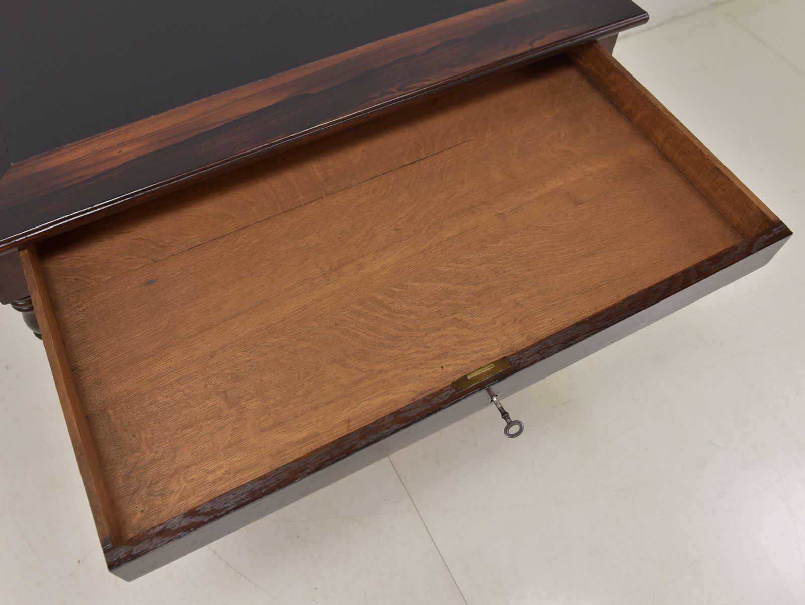 Antique! Small Restored Rosewood Desk, English Ladies' Desk photo vinterior