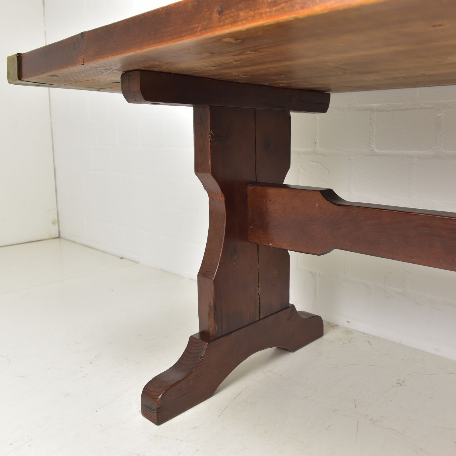 Antique! Liberty Ship Table Made From Wwii USA Hatch Cover, Dining Table, Restored, 182x79 photo buy