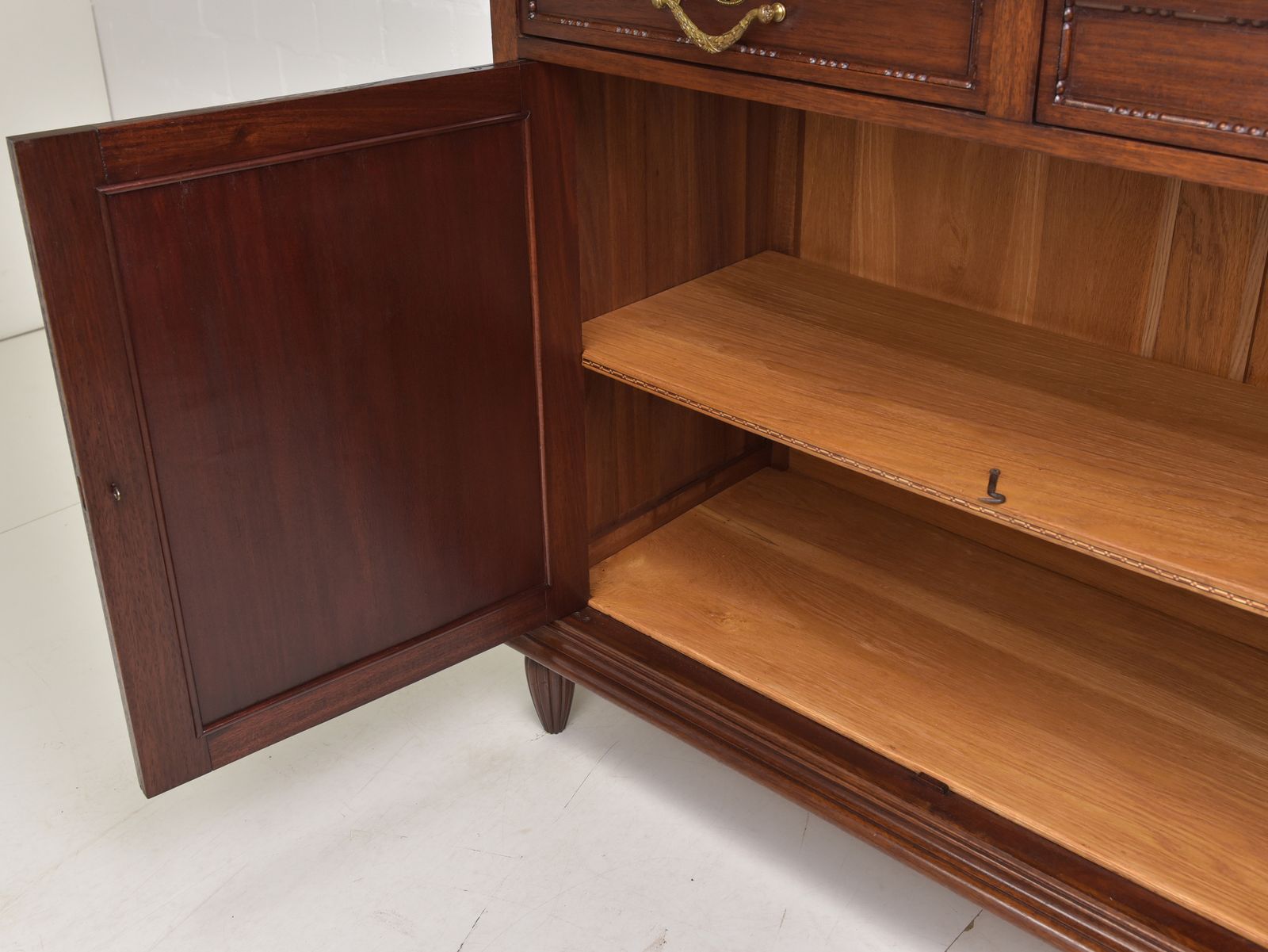 Antique! Restored Art Deco Mahogany Sideboard/Chest Of Drawers/Cabinet photo Furniture