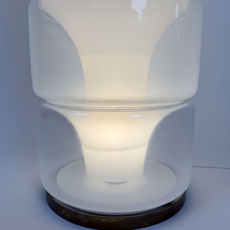 photo furniture Sfumato Lt316 Murano Glass Floor Lamp By Carlo Nason For Av Mazzega