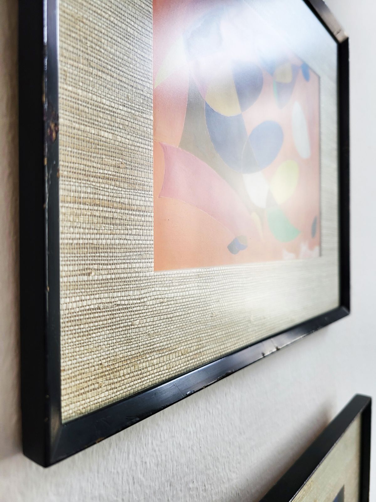 Mid Century Modern Abstract Paintings By Irene Hartlmayer, Set Of 3 photo furniture