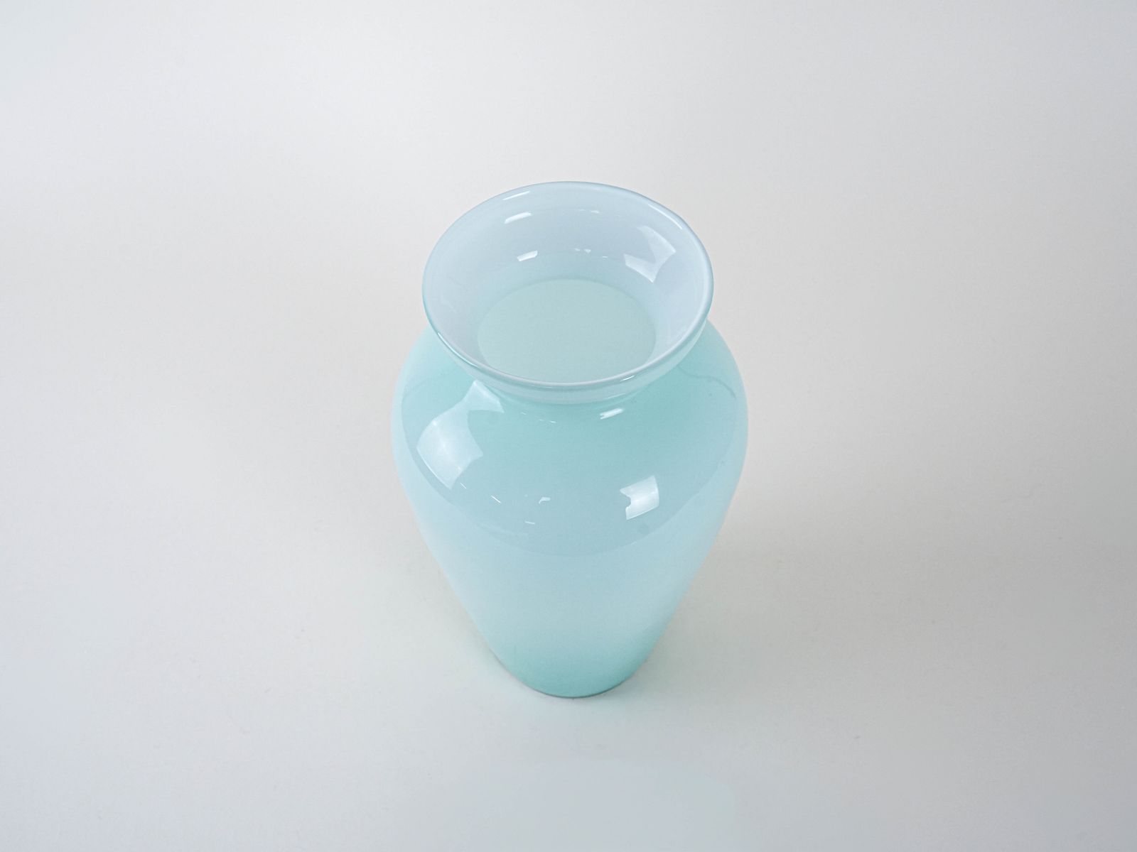Glass Vase, Italian Design, 1970s, Made In Italy photo Home Decor