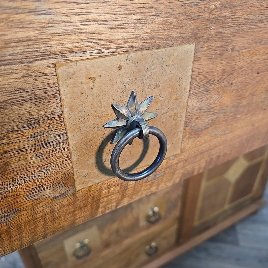 photo furniture Barker & Stonehouse Wardrobe Flagstone Tallboy Chest Drawers Cabinet Compactum