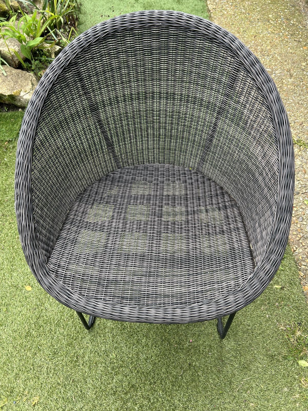 Vincent Sheppard Metal Frame Rattan Garden Chairs photo furniture