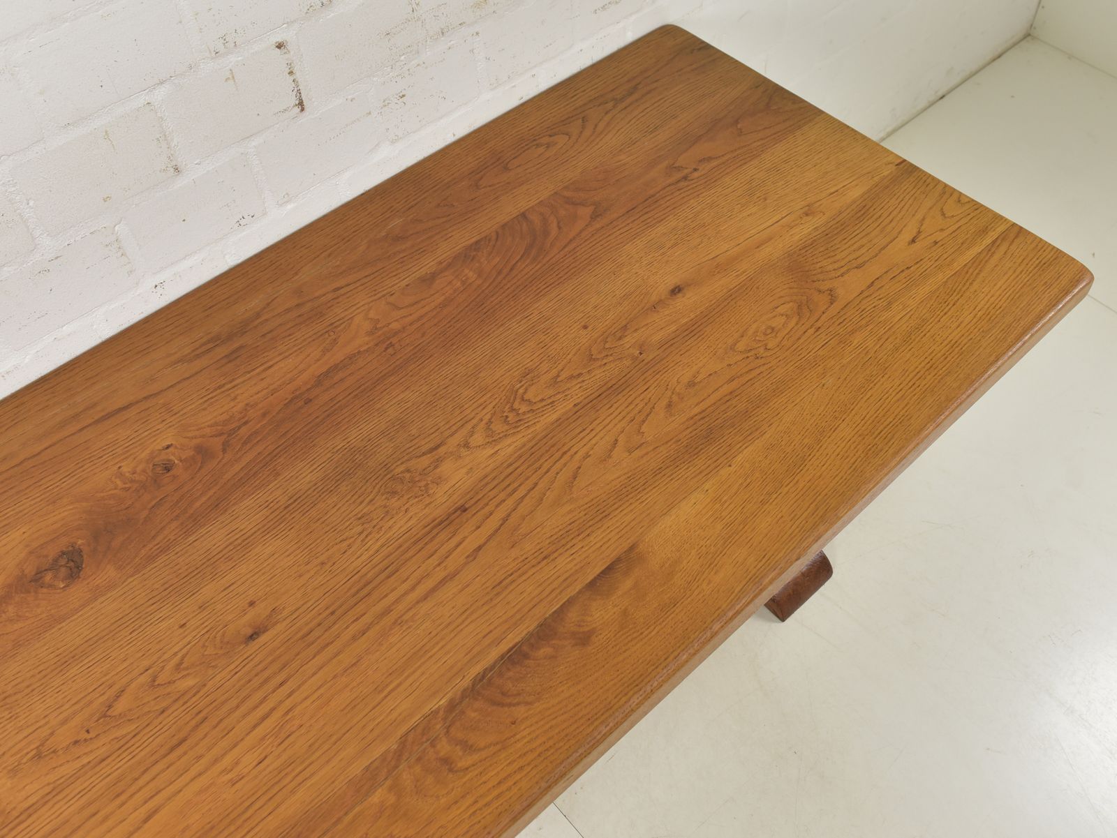 Antique! Restored Dining Table, 180 X 84 Cm, Farmhouse Table, Monastery Table, Solid Oak photo 1232.0