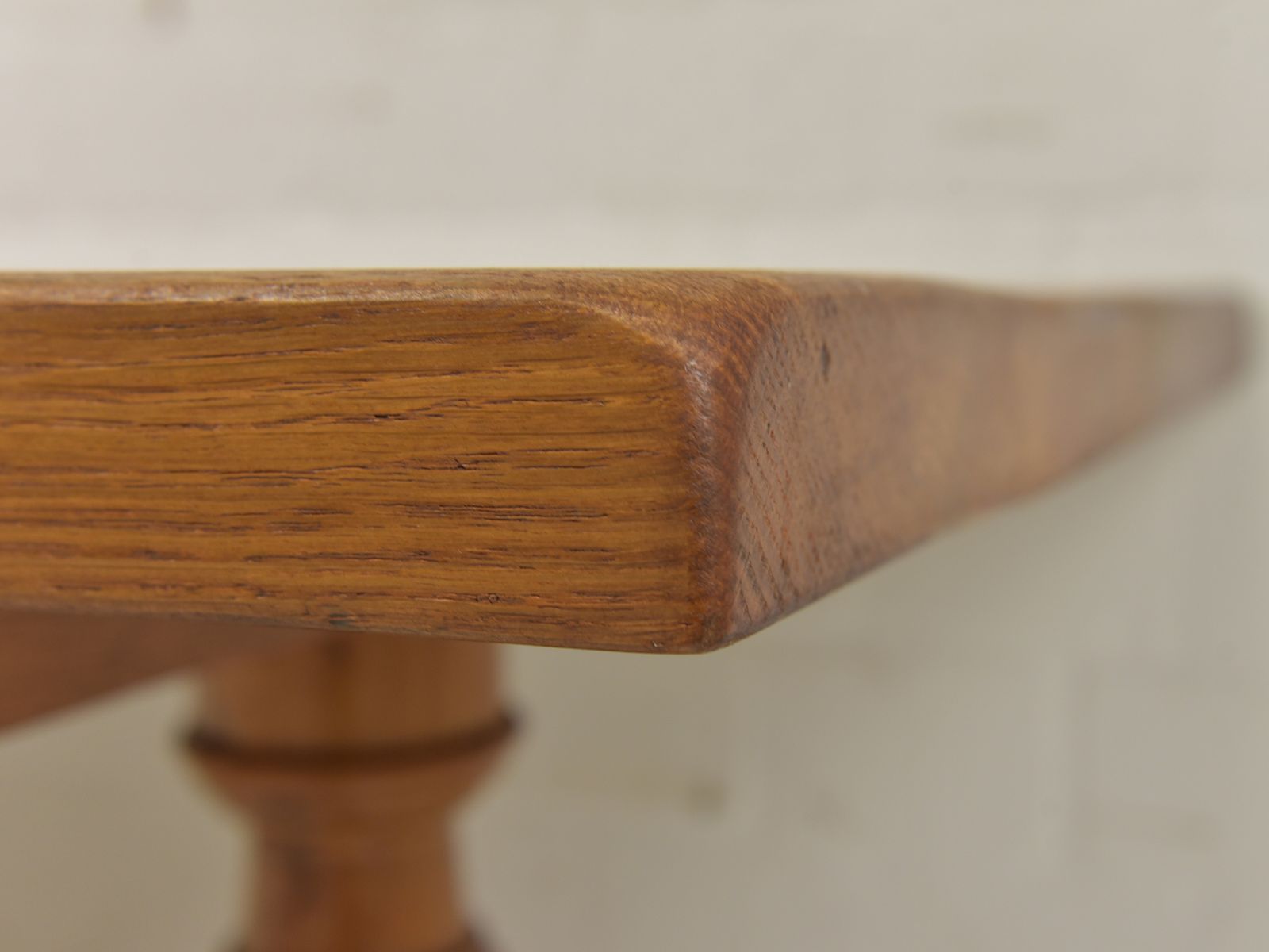 Antique! Restored Dining Table, 180 X 84 Cm, Farmhouse Table, Monastery Table, Solid Oak photo vintage