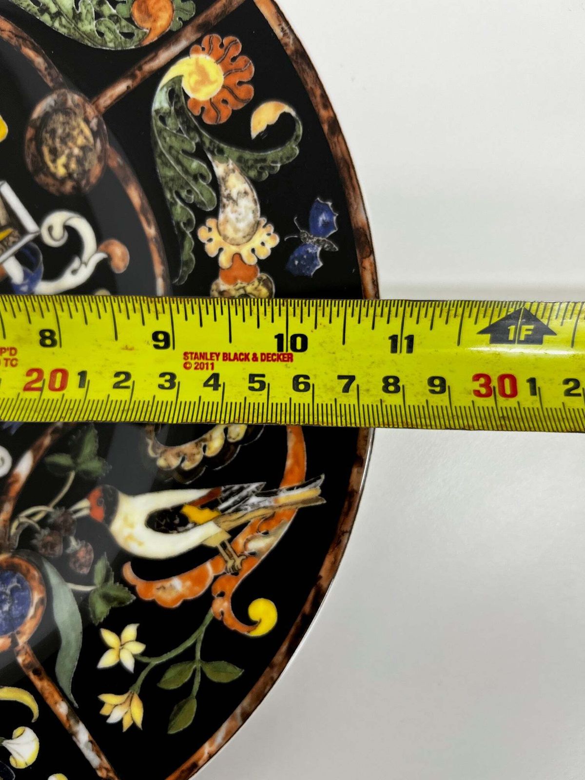 Vintage Villeroy & Boch Intarsia Service Plate Specially Designed For Raymond Blanc & Le Manoir Aux Quat Saisons. (Set Of 12)