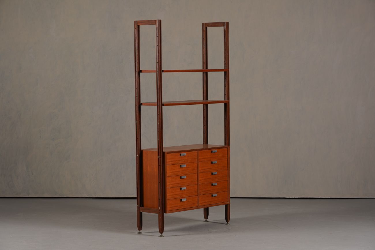 Hero Section Secondary Imagevintage Italian Teak Wall Unit, Italy 1960’s photo for sale