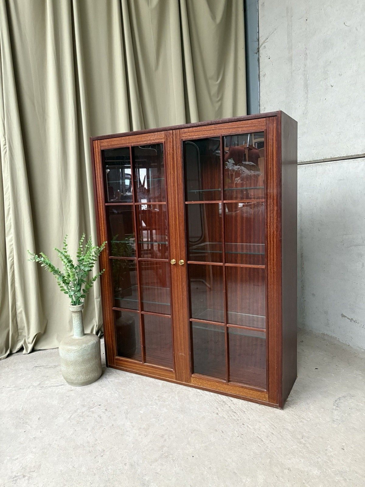 Vtg Late Mid Century Danish Rosewood Bookcase Cabinet Scandi Retro R1149 photo furniture