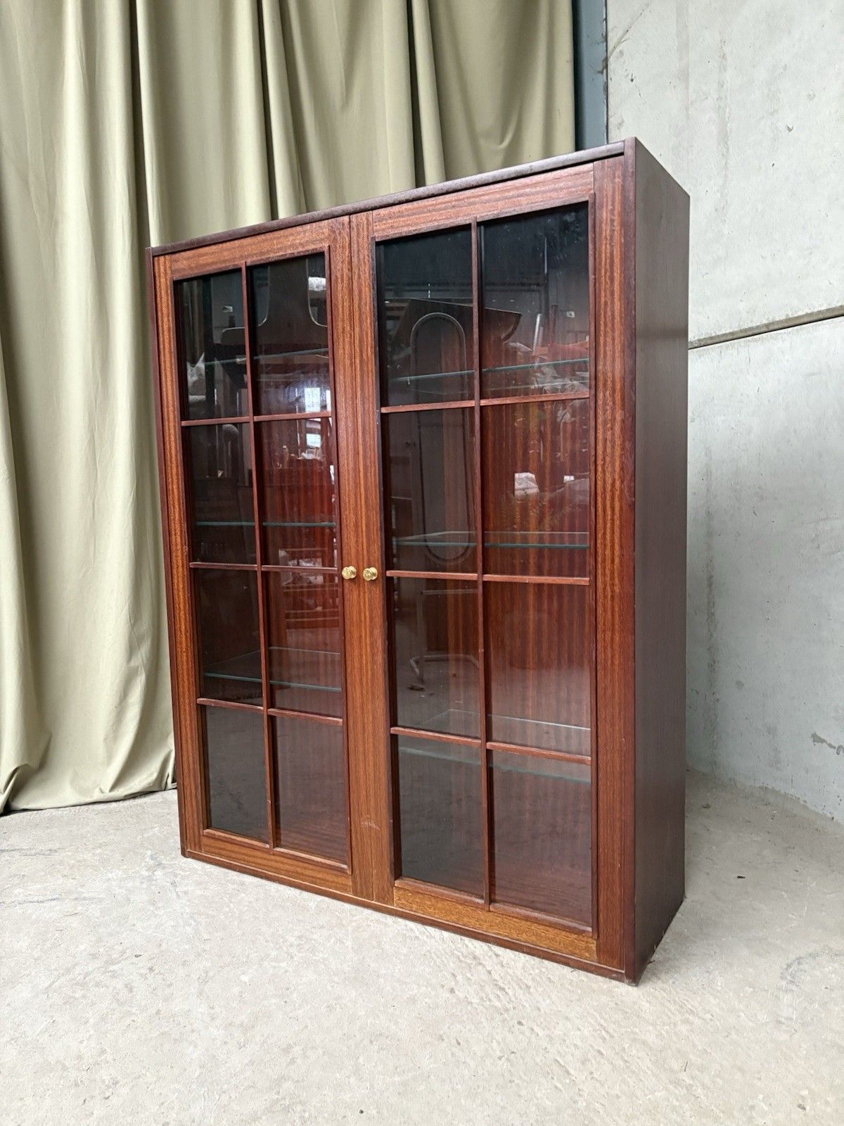 Vtg Late Mid Century Danish Rosewood Bookcase Cabinet Scandi Retro R1149 photo for sale