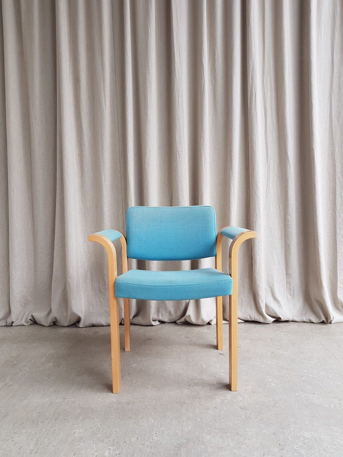 Vtg Late Mid Century Armchair Side Chair By Magnus Olesen Modernist Retro R123 photo furniture