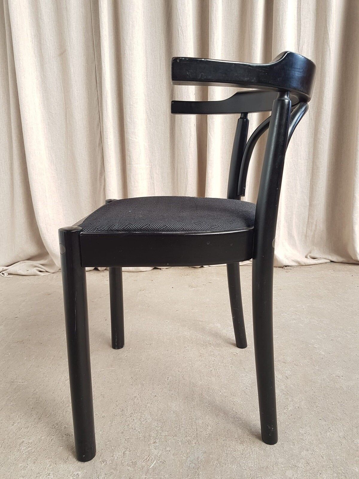 Furniture Vtg Late Mid Century Thonet Style Armchair Side Occasional Desk Chair Retro R279 photo