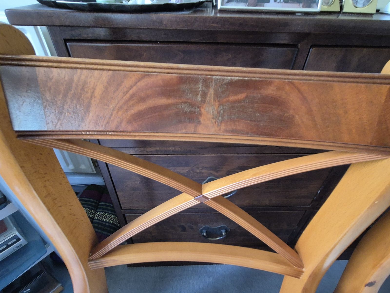 Furniture Lexterten Round Dining Table And Four Chairs photo