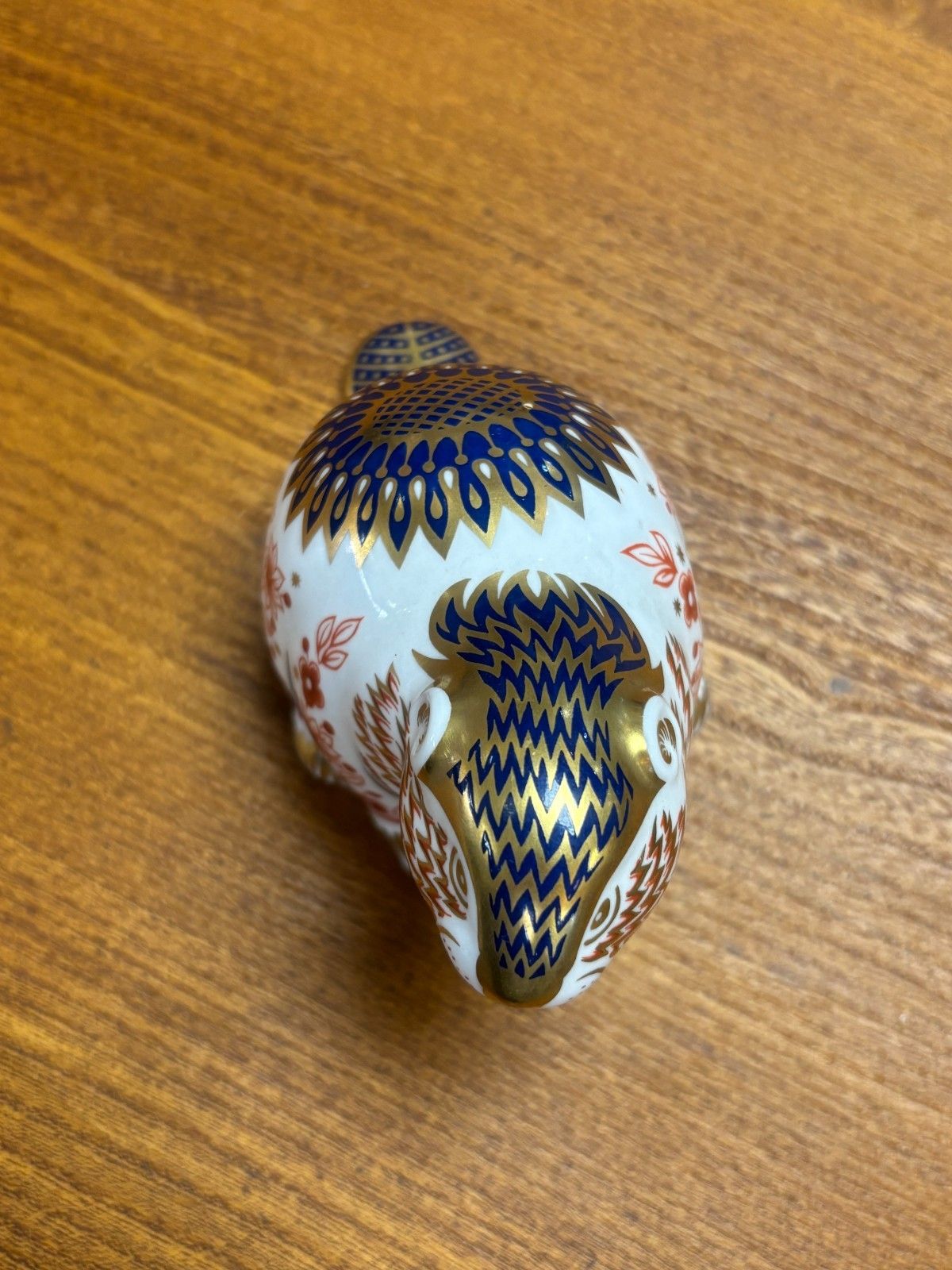 Royal Crown Derby Imari Beaver Paperweight With Stopper photo buy