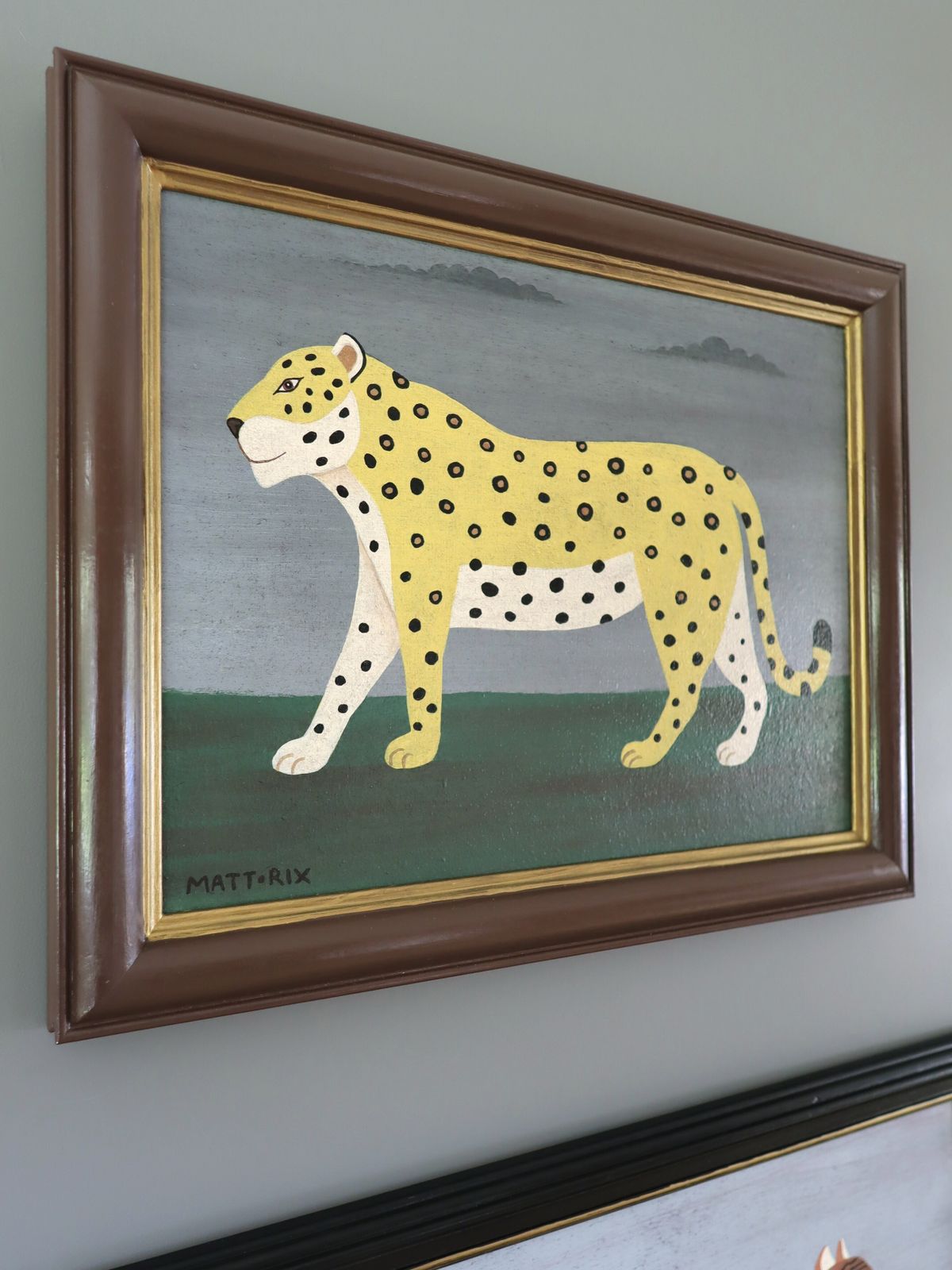 Golden Leopard photo vintage