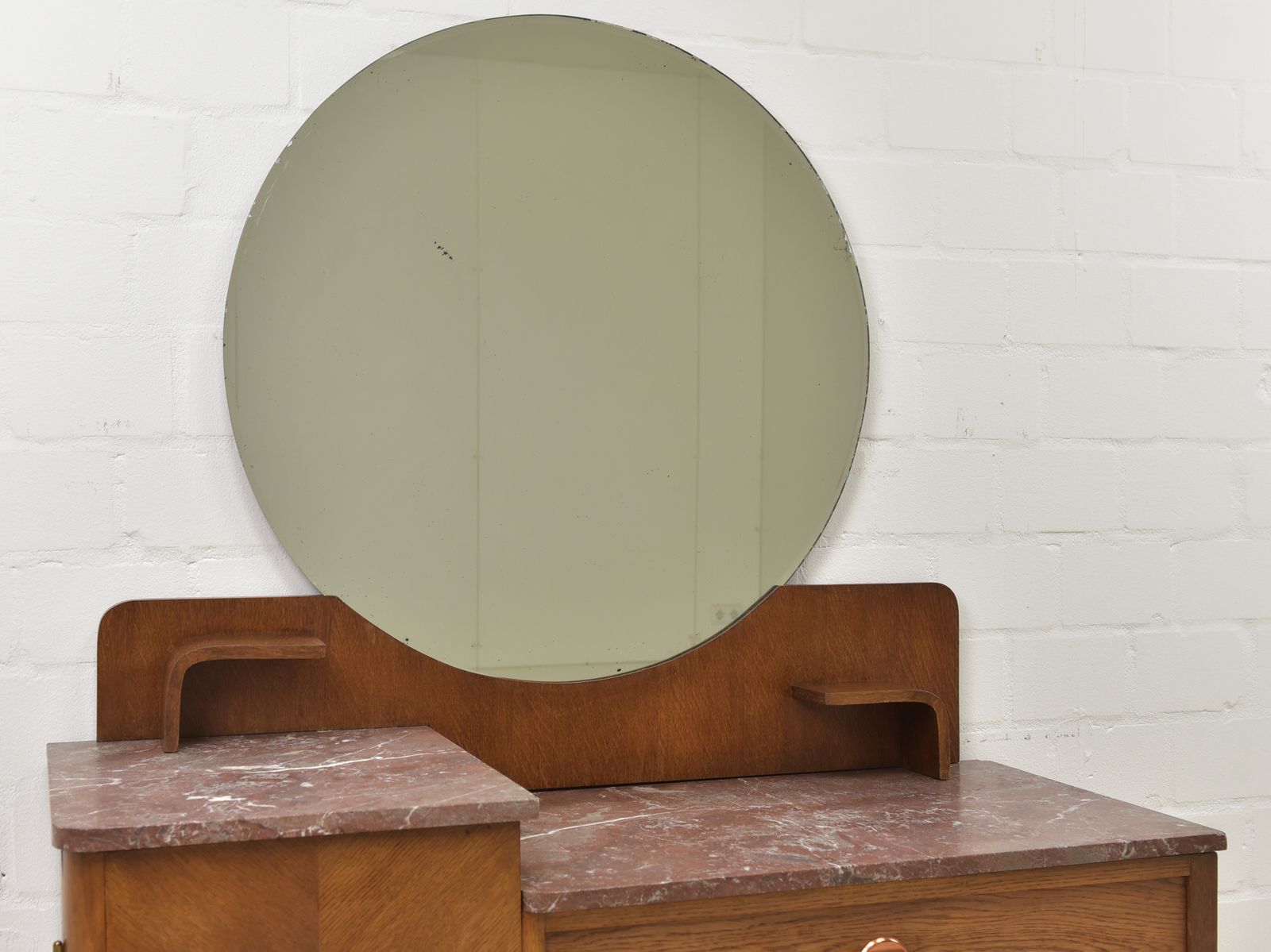 photo furniture Antique! Restored Art Deco Mirrored Chest Of Drawers, Circa 1940. Washstand/Dressing Table.