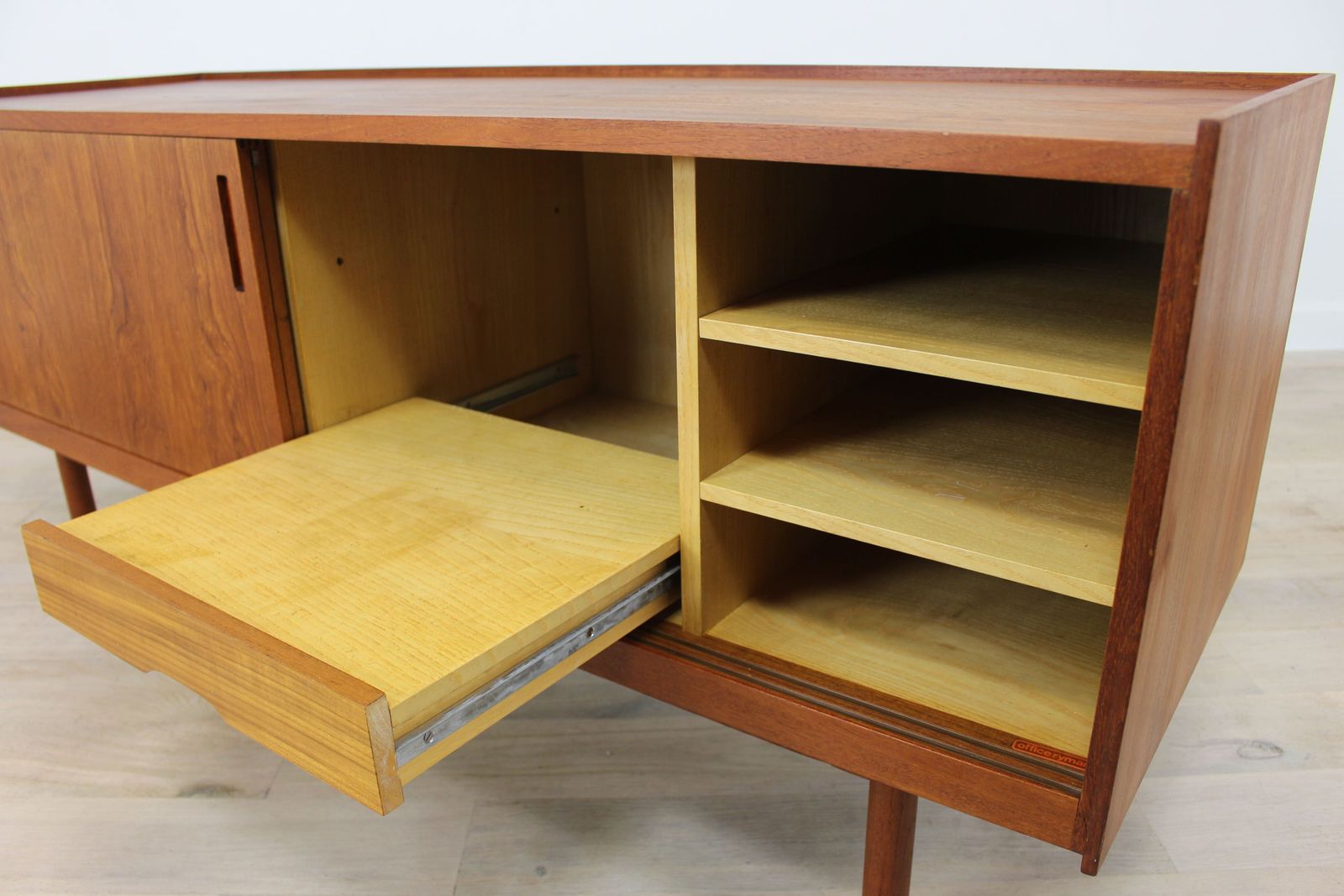 Late 1960’s Danish Teak Small Sideboard By Brande photo 2100.0