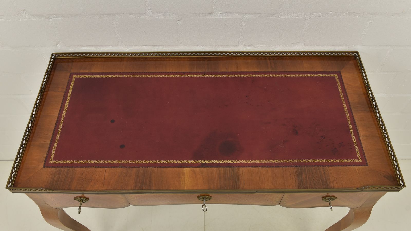 Antique! Restored Mahogany Ladies' Writing Desk, Louis XV Style / Art Deco Secretary photo for sale