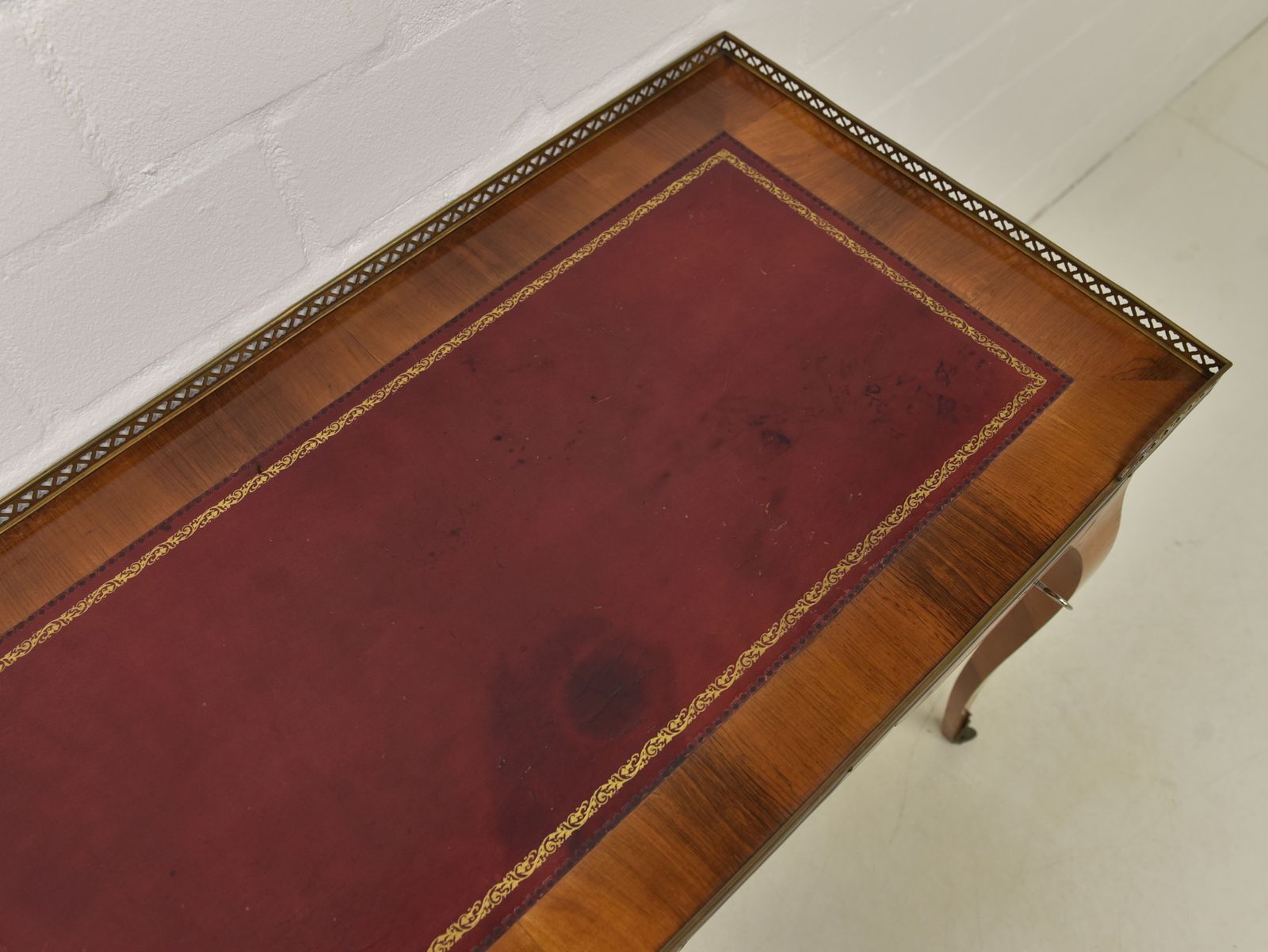 Antique! Restored Mahogany Ladies' Writing Desk, Louis XV Style / Art Deco Secretary photo 1241.0