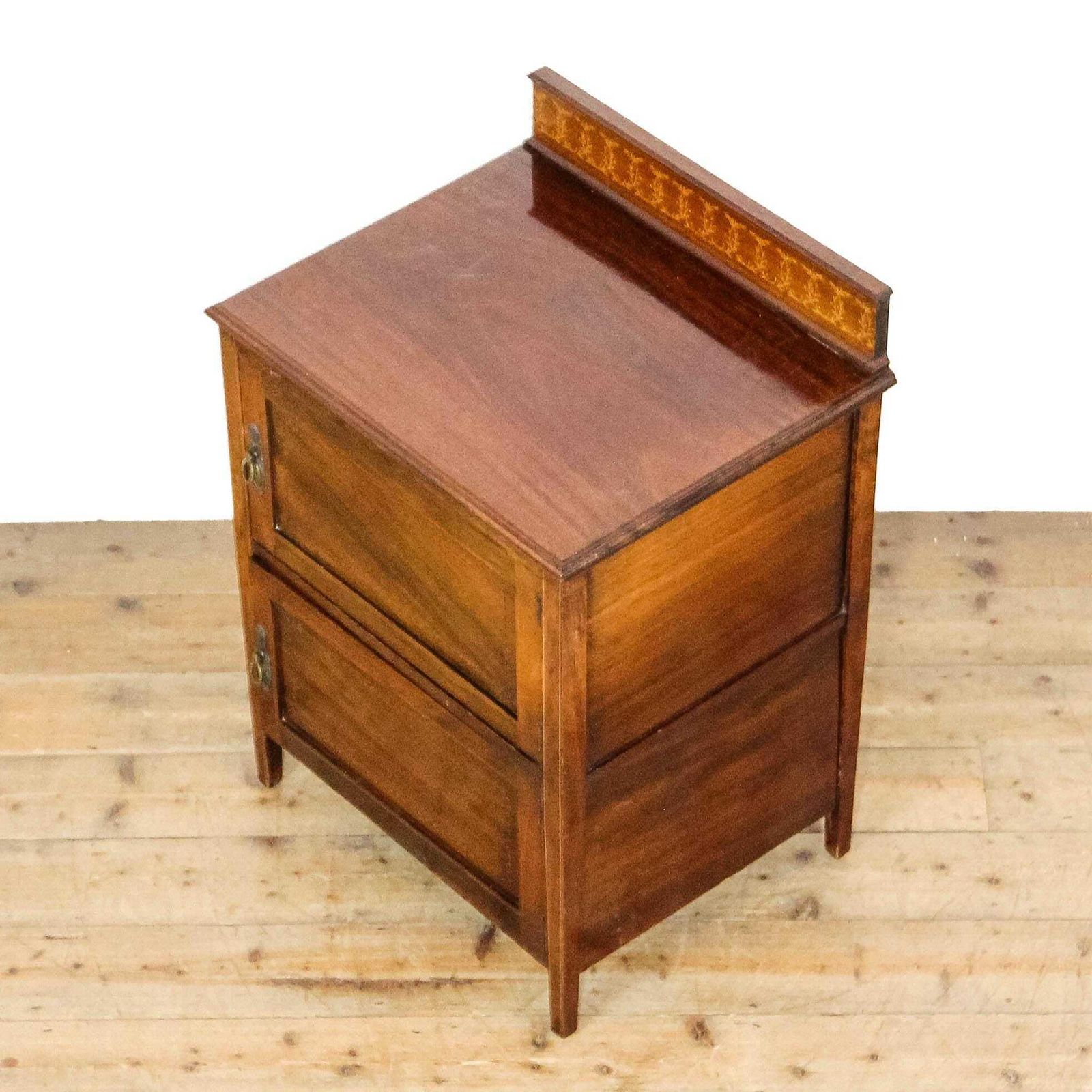 Antique Edwardian Side Cupboard | Antique Furniture | Antique Side Cupboard | Pine Furniture | Bedside Table photo for sale