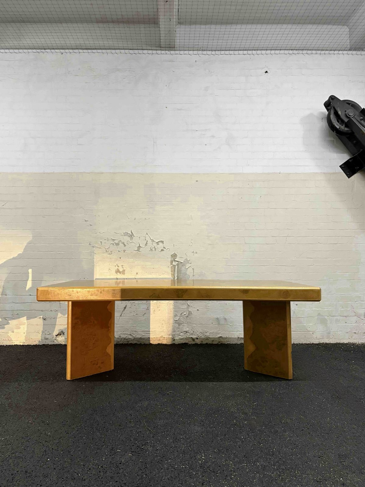 John Home For Hk Living Ltd Burr Oak Dining Table, United Kingdom Circa 1998