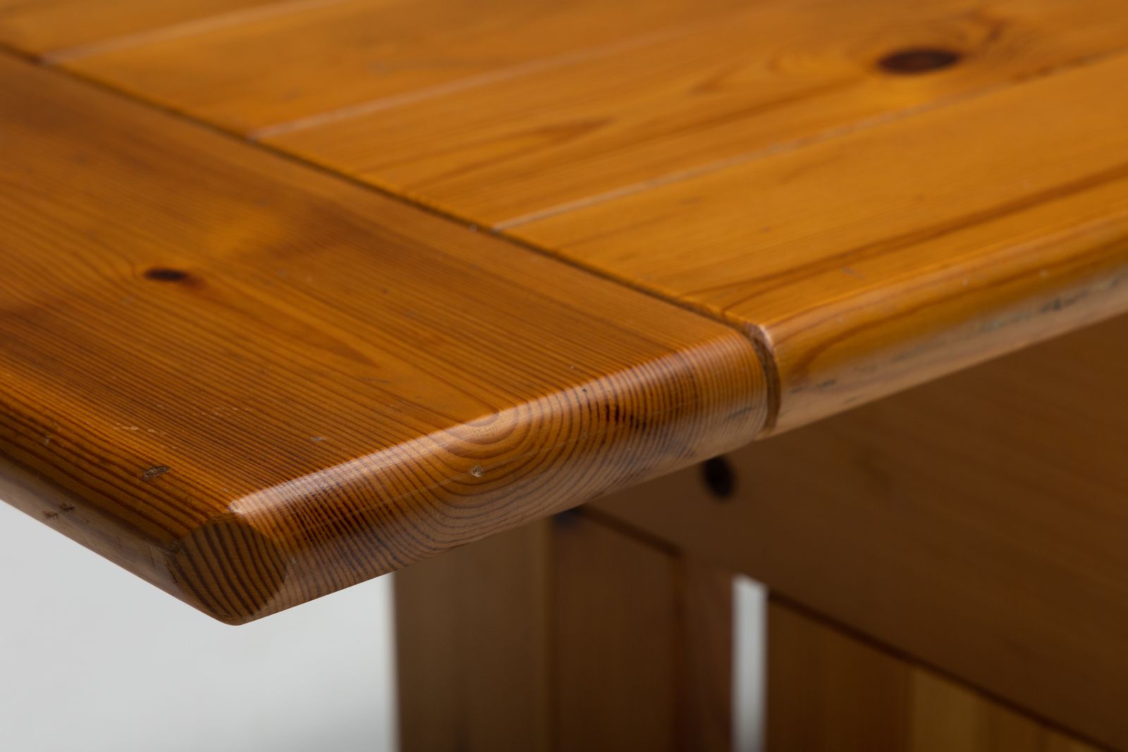 Solid Pine Wood Bench By Silvio Coppola For Fratelli Montina, Italy, 1970s photo Furniture