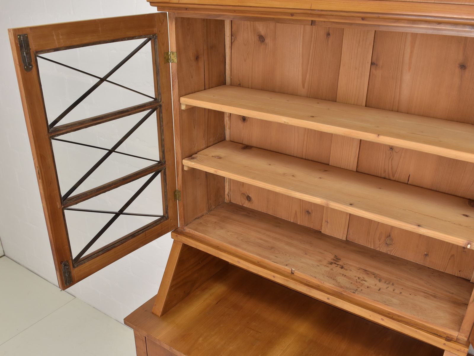 Antique! Small Buffet Cabinet, Restored, Cherrywood, Biedermeier Style, Circa 1920 photo Furniture