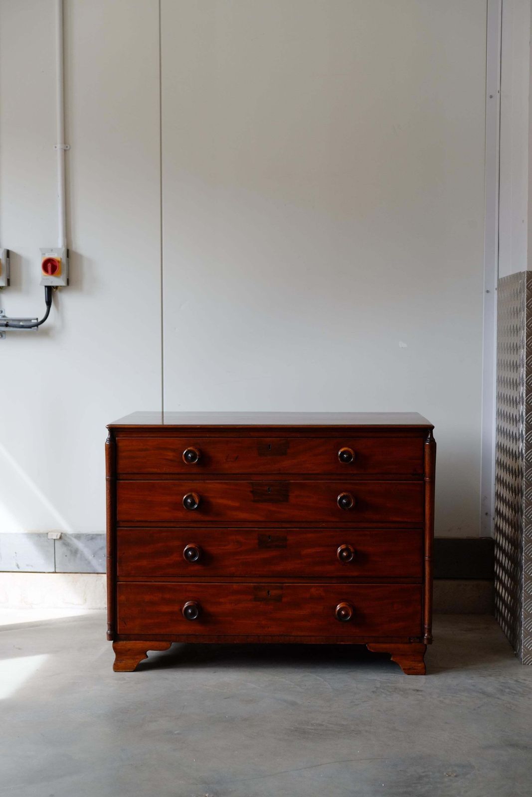 Unique 19th Century Mahogany Chest Of Drawers photo furniture