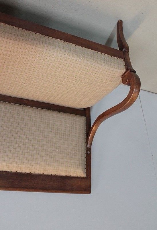 19th Century Walnut Restoration Bench photo for sale