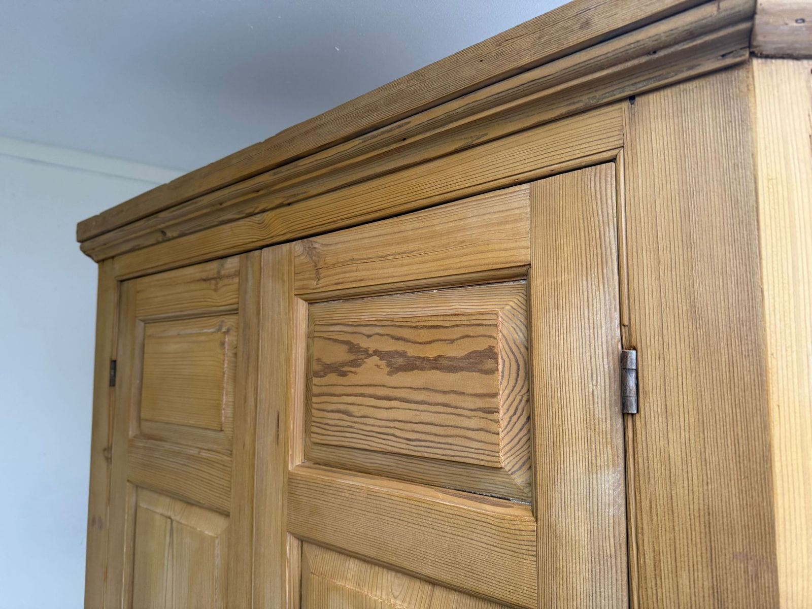 photo for sale A Fantastic Georgian Pine Tall  1 Piece Drinks Cabinet