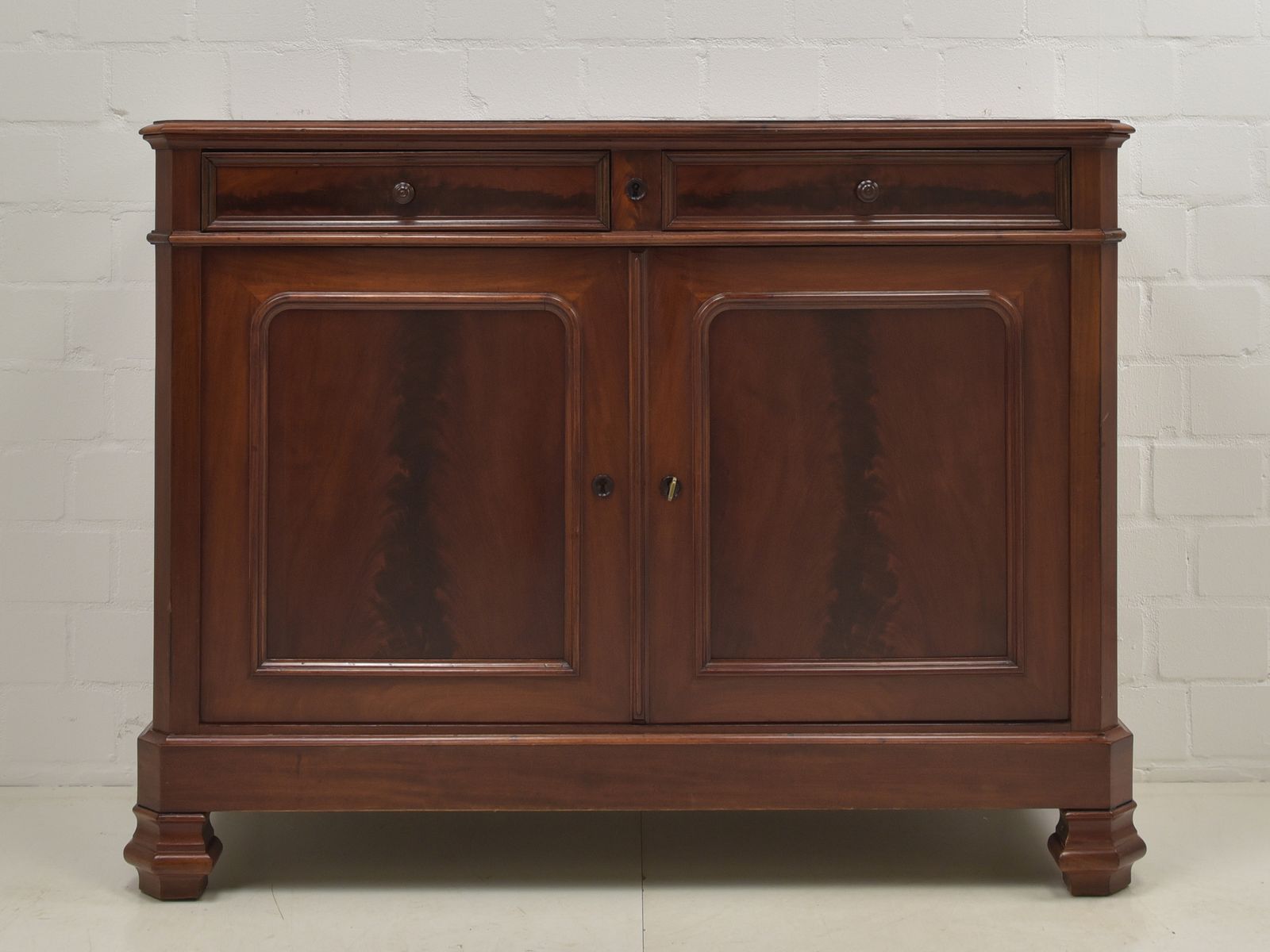 Antique! Restored Mahogany Chest Of Drawers/Sideboard, Circa 1880. photo furniture