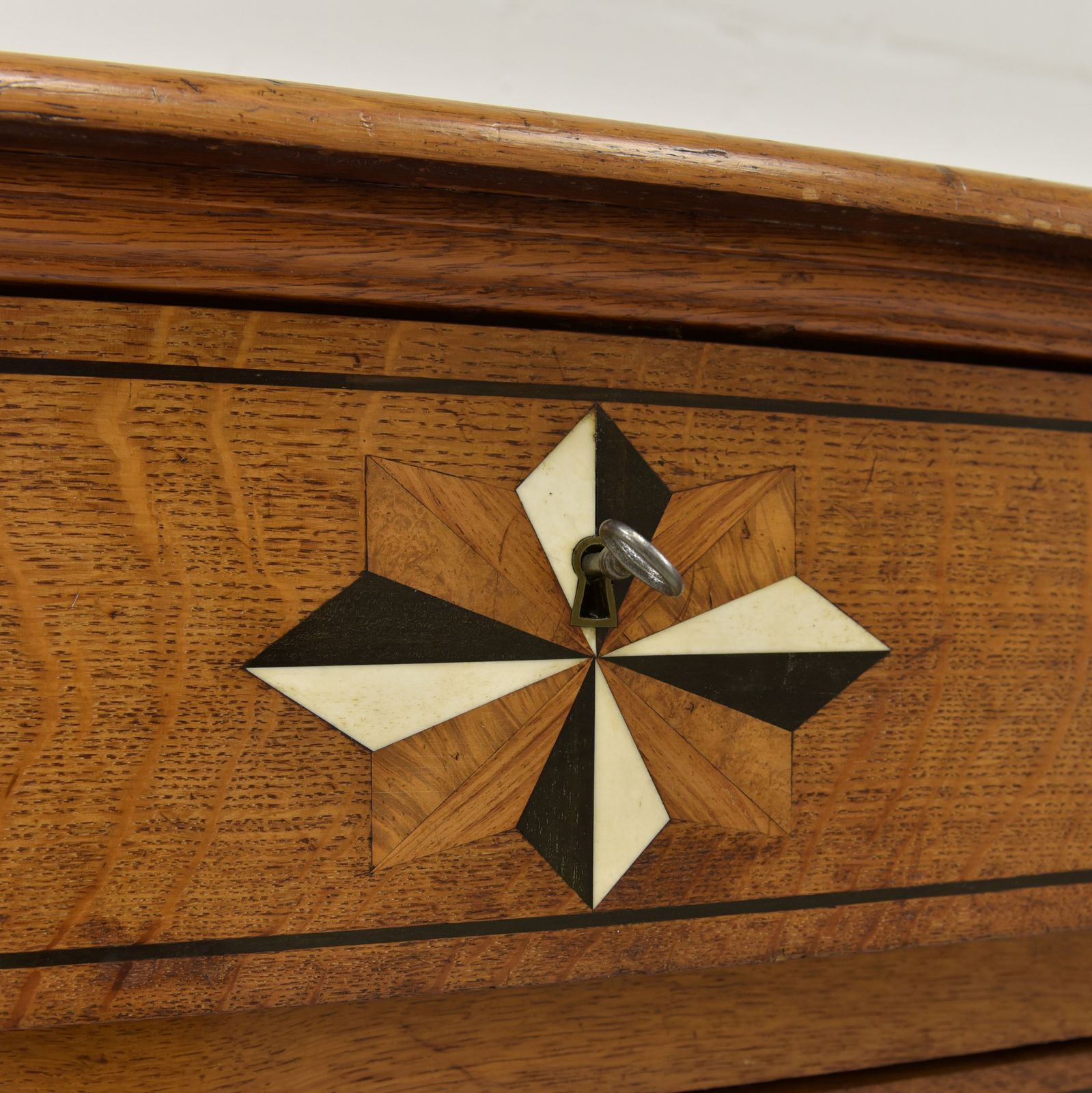 Antique! Restored Biedermeier Empire Chest Of Drawers, Charles X Style, Circa 1830 photo vintage