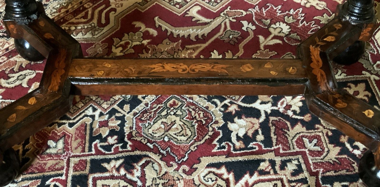 photo buy 17th Century Dutch Baroque Marquetry Cabinet On Stand Floral And Pewter Inlay
