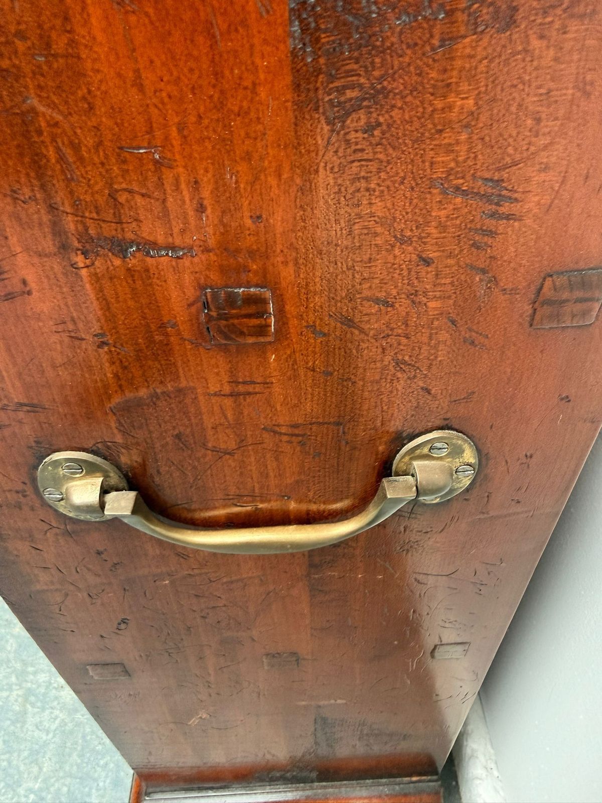 A Top Quality Late 20th Century Yew Wood Campagne Style Bookshelf photo buy